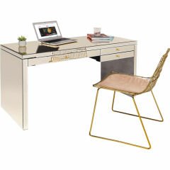 Pearl Lüks MDF Lake Çalışma Masası