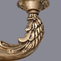 Rayen 6 Kollu Eskitme Gold Avize