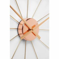 Umbrella Rose Gold Duvar Saati