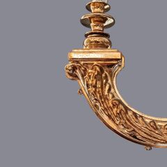 Noor 6 Kollu Eskitme Gold Avize