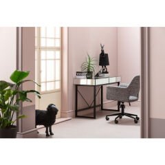 Animal Tavşan Model Mat Siyah Masa Lambası