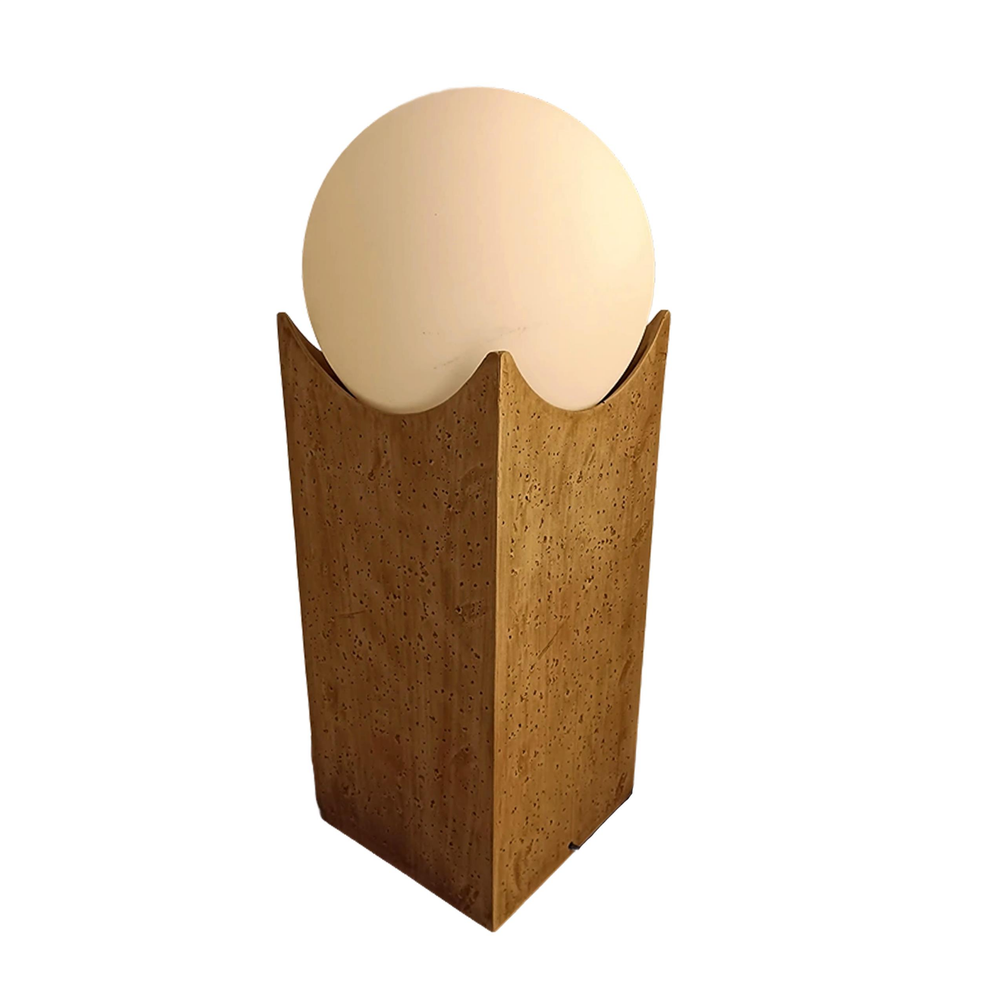 Polyester Abajur Köşeli Küre