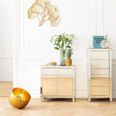 Luxury Pearl 2 Kapaklı 1 Çekmeceli Şifonyer