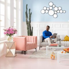 Luxury Triangle Pearl Yan Sehpa