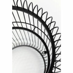 Wire Black Çelik Saksı 57 cm