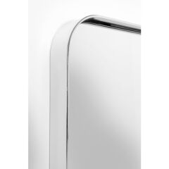 Curvy Chrome Look Konsol Aynası