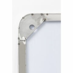 Mirror Curvy Chrome Look Ayna 70x200 cm