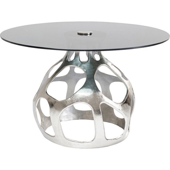 Volcano Silver Alüminyum Yemek Masası
