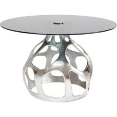 Volcano Silver Alüminyum Yemek Masası