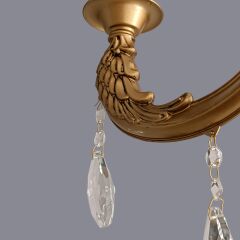 Brisa Üç Kollu Gold Avize