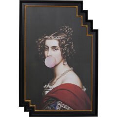 Bubble Gum Çerçeveli Resim 80x120cm