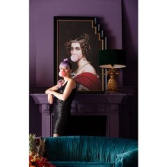 Bubble Gum Çerçeveli Resim 80x120cm