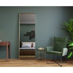 Mirror Curve Rectangular Copper Ayna 70x200 cm