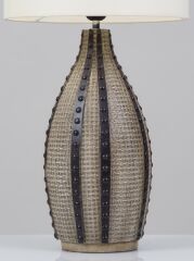 Moi Polyester Kabartmalı Abajur