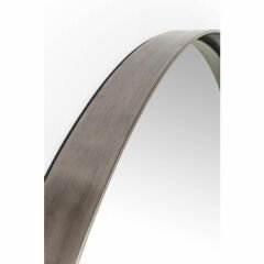 Mirror Curve Round Steel Nature Ayna 100 cm