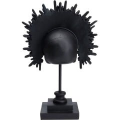 King Skull Black Dekoratif Obje