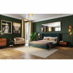 Mirror Curve Rectangular Brass Ayna 70x200 cm