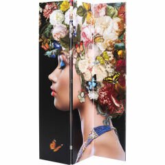 Flowery Çiçek Desenli Oda Bölücü