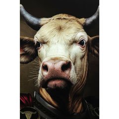 Knight Cow Tablo 120x120 cm