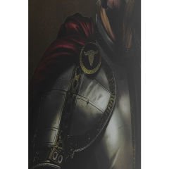 Knight Cow Tablo 120x120 cm