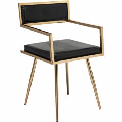 Jazz Rosegold Kolçaklı Sandalye