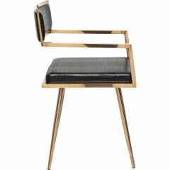 Jazz Rosegold Kolçaklı Sandalye