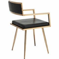 Jazz Rosegold Kolçaklı Sandalye