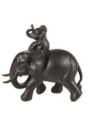 Polyester Biblo Anne Ve Yavru Fil