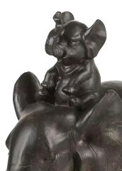 Polyester Biblo Anne Ve Yavru Fil