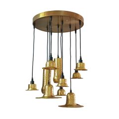 Gelso 11'li Gold Sarkıt Avize