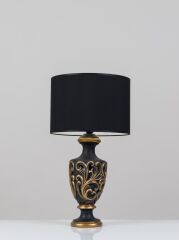 Yapraklı Abajur Gold