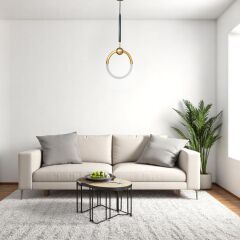 Benet Tekli LED Sarkıt Avize