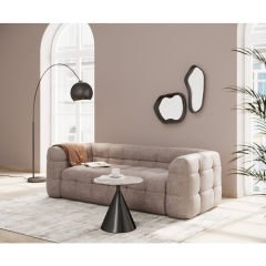 Seaburry Gri Viskon Halı 200x300 cm