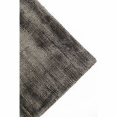 Seaburry Odun Kömürü Siyahı Viskon Halı 200x300 cm