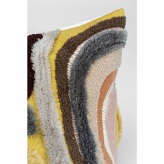 Lava Brown Pamuklu Kırlent 45x45 cm