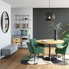 Mirror Bella Round Ayna 100 cm