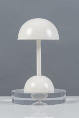 Led Beyaz Mantar Masa Lambası Şarjlı