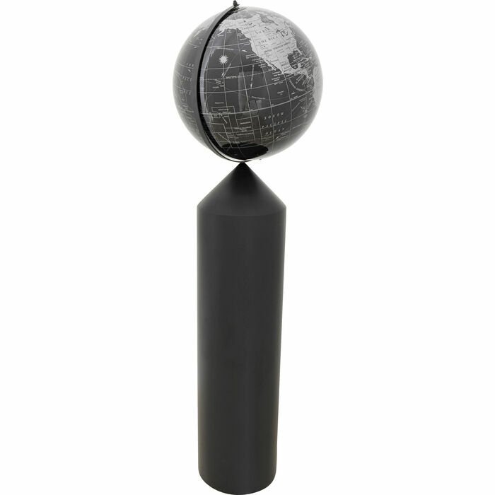 Globe Top Siyah Dekoratif Obje