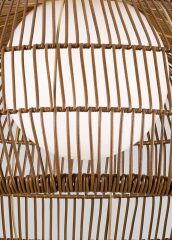 El Dokuması Rattan Sarkıt Avize - 1574