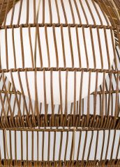 El Dokuması Rattan Sarkıt Avize - 1574