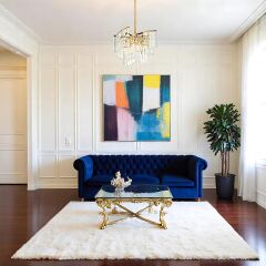 Duvan Gold Cam Sarkıt Avize