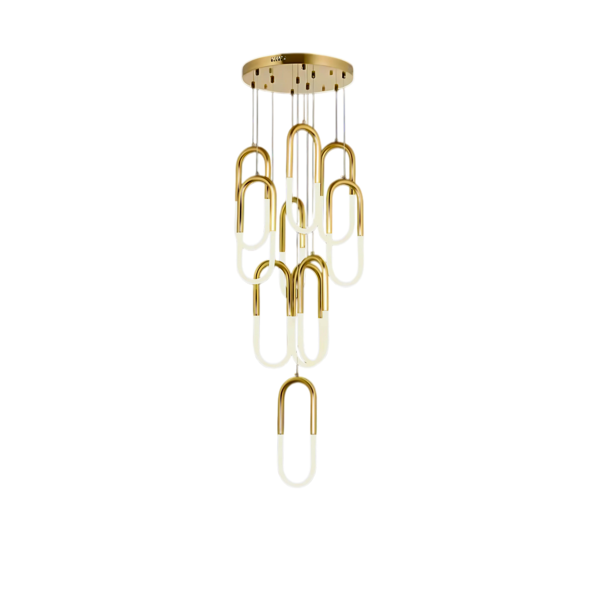 Martin 10 Kollu Gold LED Sarkıt Avize