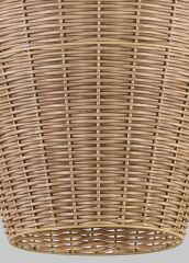 El Dokuması Rattan Sarkıt Avize - 1577