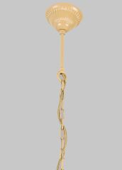 El Dokuması Rattan Sarkıt Avize - 1577