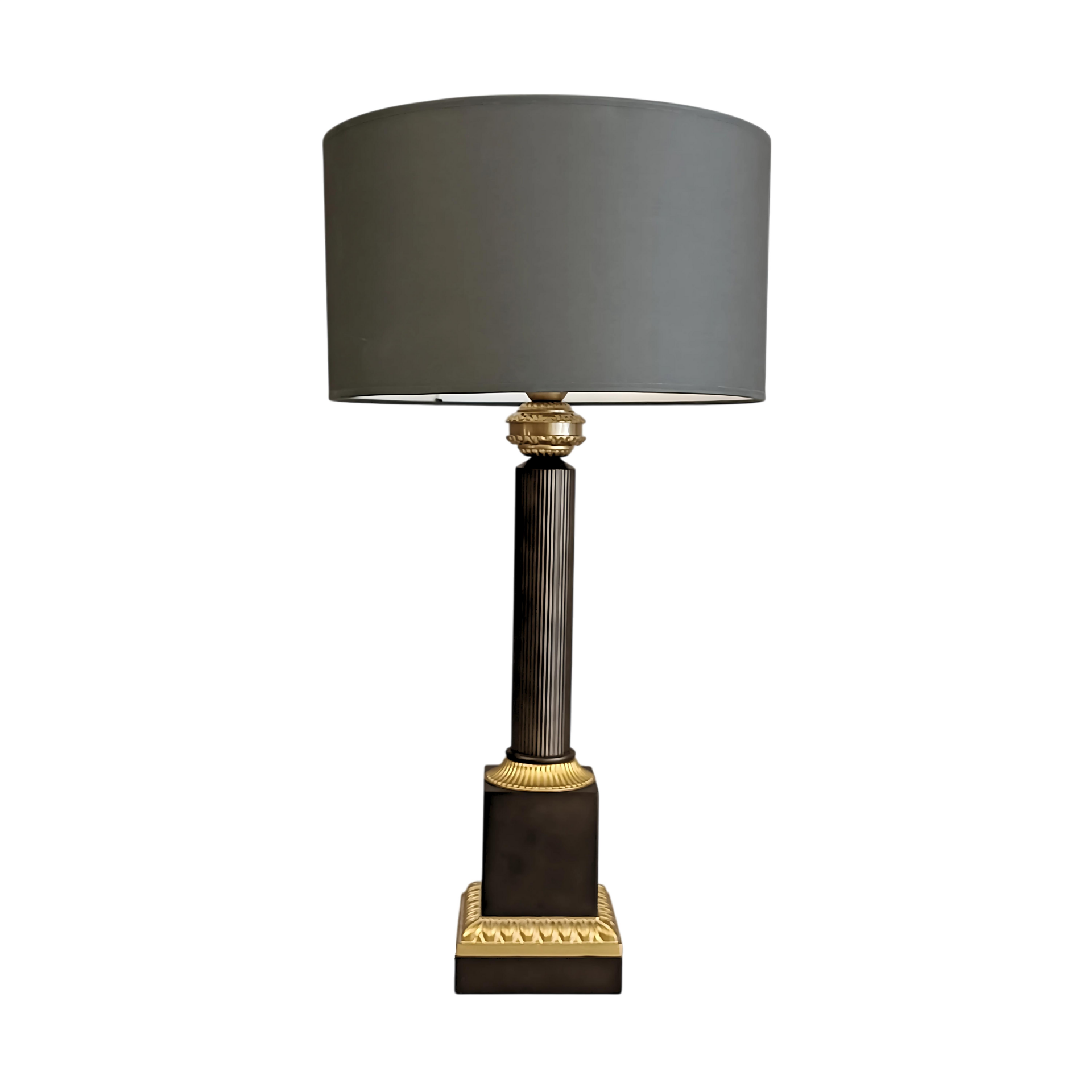 Cley Gold Detay Kahverengi Abajur