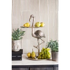 Etagère Flamingo Alüminyum Dekoratif Tabak