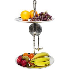 Etagère Flamingo Alüminyum Dekoratif Tabak