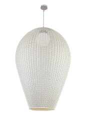 El Dokuması Rattan Sarkıt Avize - 1586