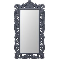 Baroque Valentina Gri Duvar Aynası