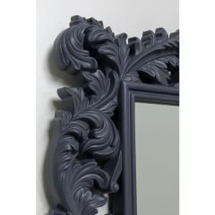 Baroque Valentina Gri Duvar Aynası